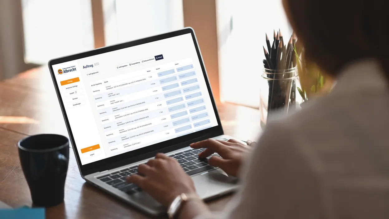 Albrecht Seebestattungen - Auftragsverwaltung